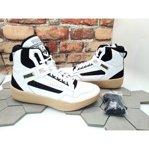 PUMA Kyle Kuzma x RHUDE x Clyde All-Pro Mid White Gum Size 11 Mens Rare